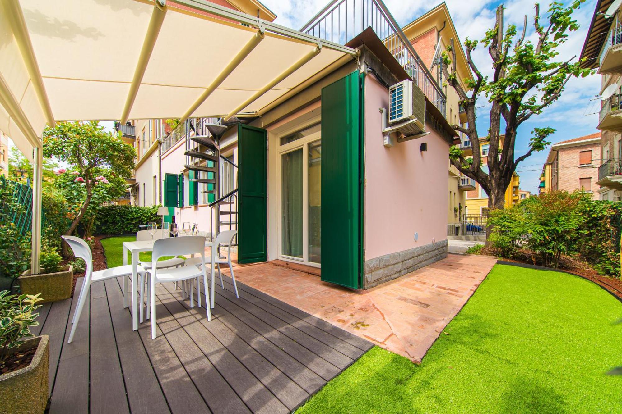 Urban Cottage Free Parking - Private Garden Bologna Exterior foto